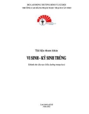 Tài liệu tham khảo Vi sinh - ký sinh trùng (Dành cho đào tạo Điều dưỡng trung học) - CĐ Phạm Ngọc Thạnh Cần Thơ