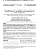 Xây dựng quy trình định lượng đồng thời Vinpocetin và Piracetam trong thực phẩm bảo vệ sức khỏe hỗ trợ chức năng tuần hoàn não bằng phương pháp HPLC