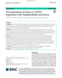 The association of serum IL-33/ST2 expression with hepatocellular carcinoma