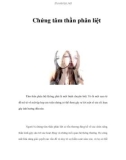 Chứng tâm thần phân liệt