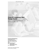 Ebook Cisco IP Telephony QoS Design Guide - Cisco CallManager Release 3.0(5) and QoS Policy Manager 2.0(3)