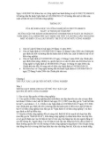 THÔNG TƯ số 01/2007/TT-BKHCN Ngày 14/02/2007 về hướng dẫn một số điều của Luật sở hữu trí tuệ về Sở hữu công nghiệp