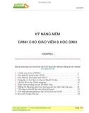 KY NĂNG MÊM DÀNH CHO GIÁO VIÊN & HỌC SINH