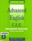 Advanced English C.A.E - Grammar Practice