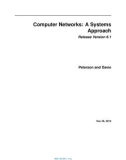 Ebook Computer networks: A systems approach (Release version 6.1) - Part 1