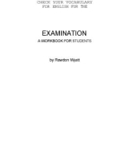 EXAMINATION A WORKBOOK FOR STUDENTS