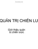 Bài giảng chuyên đề Kỹ Năng Quản Lý Chiến Lược