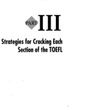 Cracking the toefl ibt part 8