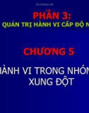 Quản trị hành vi tổ chức - Chương 5