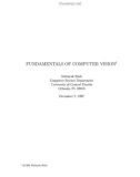 Ebook Fundamentals of computer vision