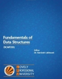 Ebook Fundamentals of data structures: Part 1 - Dr. Kamlesh Lakhwani