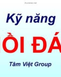 Bài giảng - Kỹ năng hồi đáp