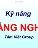 Bài giảng - Kỹ năng lắng nghe