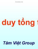 Kỹ năng Tư duy tổng thể