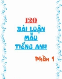 120 bài luận mẫu bằng tiếng Anh - Phần 1