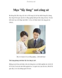 Mẹo lấy lòng nơi công sở