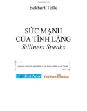 Trích dẫn.Sức mạnh của tĩnh lặng