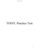 TOEFL Practice Test