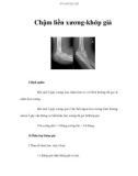 Chậm liền xương-khớp giả