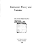 Ebook Information theory and statistics