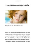 Làm gì khi con nói bậy đây? - Phần 1