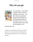 Nói với con gái