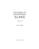 Thorne - Dictionary of Contemporary Slang 3e