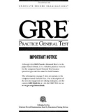 GRE practice general test