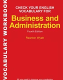 Check your English vocabulary for business and administration