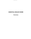 Essential english idoms