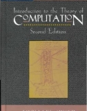 Ebook Introduction to the theory of computation (2/E)