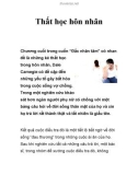 Thất học hôn nhân