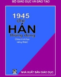 Giáo trình 1945 chữ Hán thông dụng - NXB Giáo dục