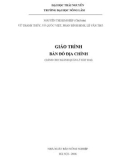 Giáo trình Bản đồ địa chính: Phần 1 - Nguyễn Thị Kim Hiệp (chủ biên)