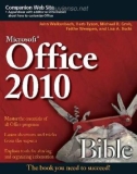 Ebook Microsoft® Office 2010 Bible: Part 1