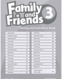 Family and Friends 3 - Testing and evaluation: Part 1