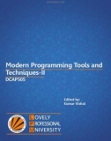 Ebook Modern programming tools and techniques – II: Part 1 - Kumar Vishal