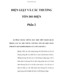 ĐIỆN GIẬT VÀ CÁC THƯƠNG TỔN DO ĐIỆN Phần 2