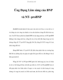 Ứng Dụng Lâm sàng của BNP và NT- proBNP