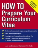 HOW TO Prepare Your Curriculum Vitae