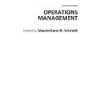 Ebook Operations management: Part 1 - Massimiliano M. Schiraldi