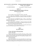 Thông tư hướng dẫn bảo đảm chất lượng và kiểm soát chất lượng trong quan trắc môi trường