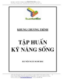 Khung chương trình tập huấn kĩ năng sống