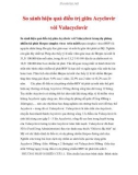kiến thức nhãn khoa - So sánh hiệu quả điều trị giữa Acyclovir với Valacyclovir