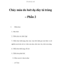 Chảy máu do loét dạ dày tá tràng – Phần 2