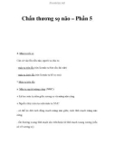 Chấn thương sọ não – Phần 5