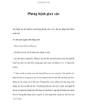 Phòng bệnh giun sán