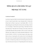 TỔNG QUAN LÂM SÀNG VỀ LẠC NỘI MẠC TỬ CUNG