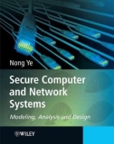 Ebook Secure computer and network systems - Modeling, analysis and design