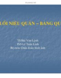 Bài giảng sa lồi niệu quản - bàng quang part 1